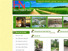 Tablet Screenshot of hoanhietdoi.com